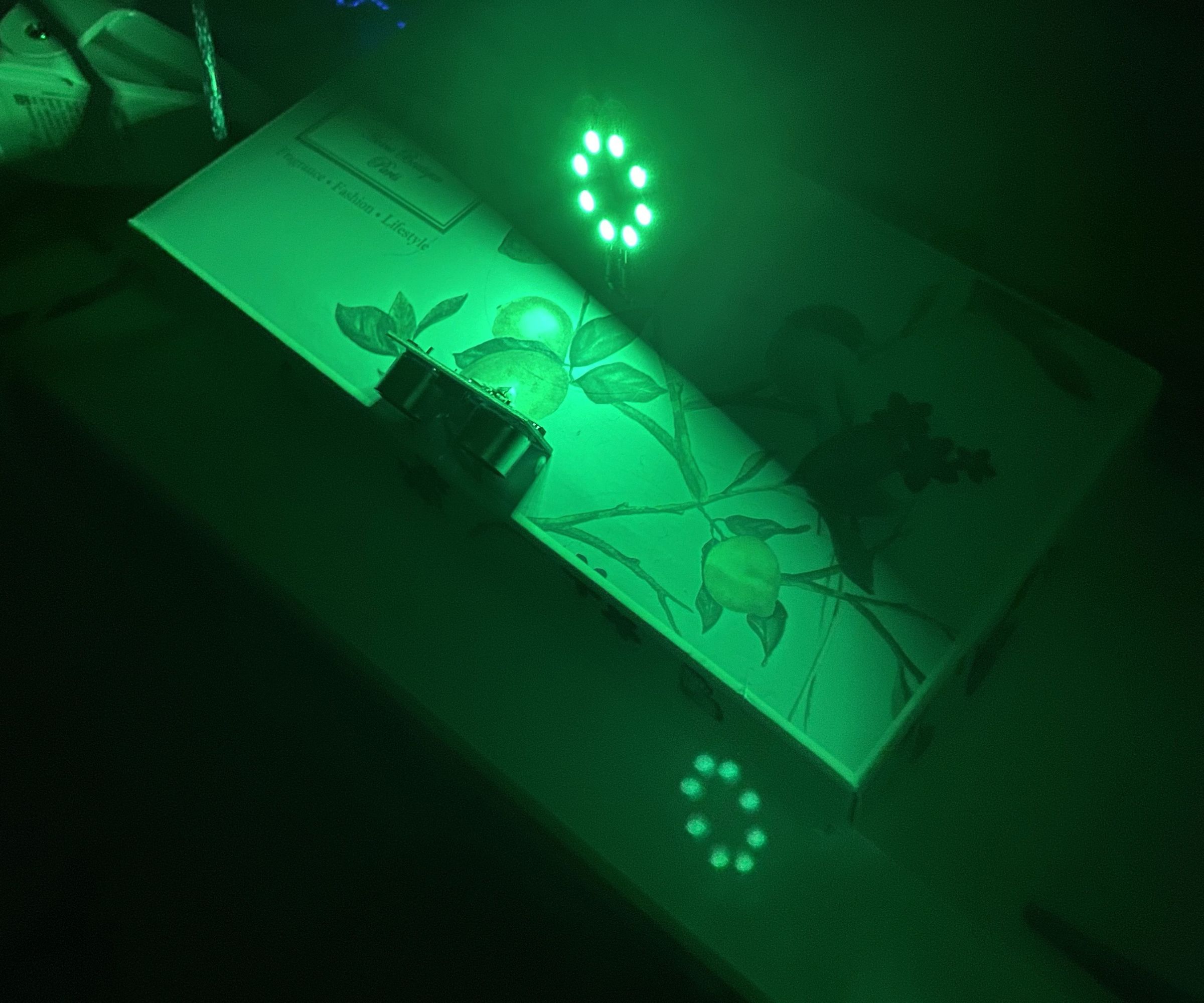 Distance Sensor(HC-SR04) W/ LED Ring