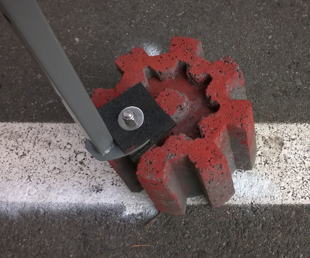 Maker Faire Canopy Footing