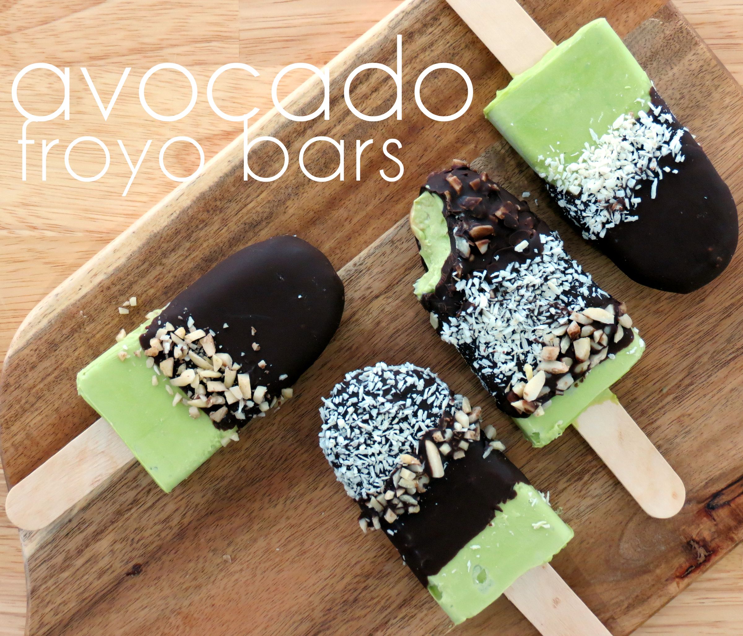 Avocado Frozen Yogurt Bars (Ketofriendly) 4 Steps (with Pictures