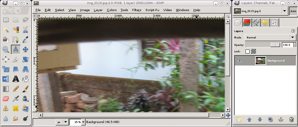 Reduce Motion Blur Using the GIMP