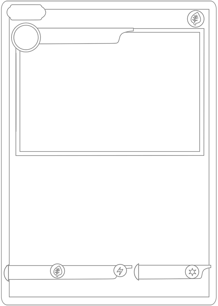 pokemon card blank Error thank yous and more with these blank cards featuring favorite Pokmon that trainers Pokemon Card - Blank Template