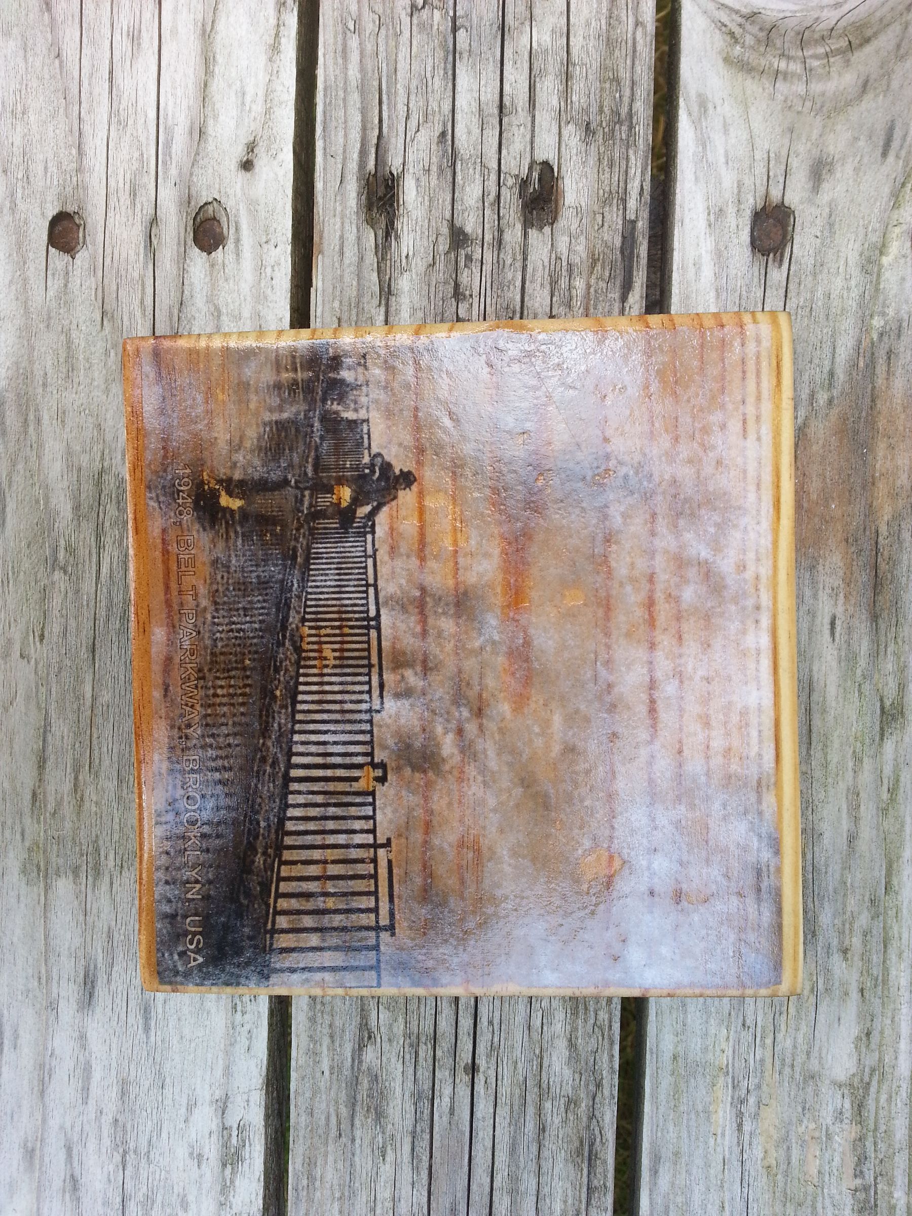 Photo Transfer on Wood