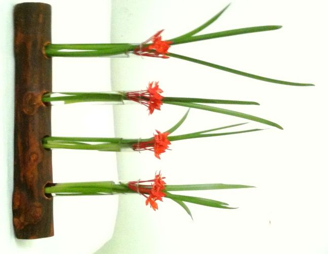 Chic and  Rustic Log Vase