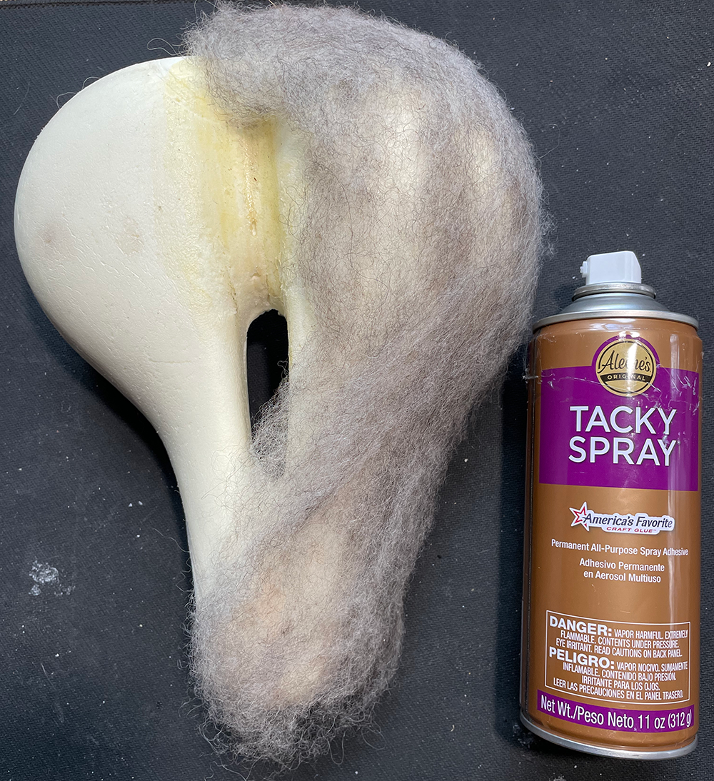 Attach First Layer of Roving to the Foam