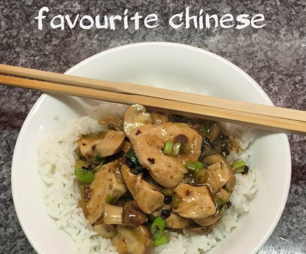 Chicken in Black Bean Sauce
