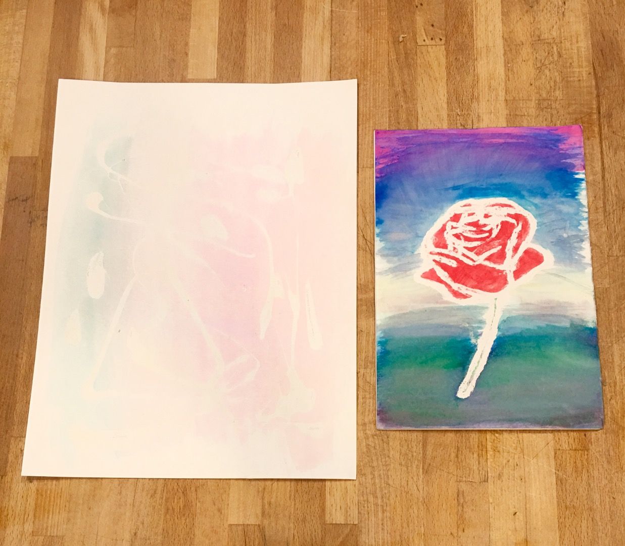 Watercolor Art 4 Steps Instructables