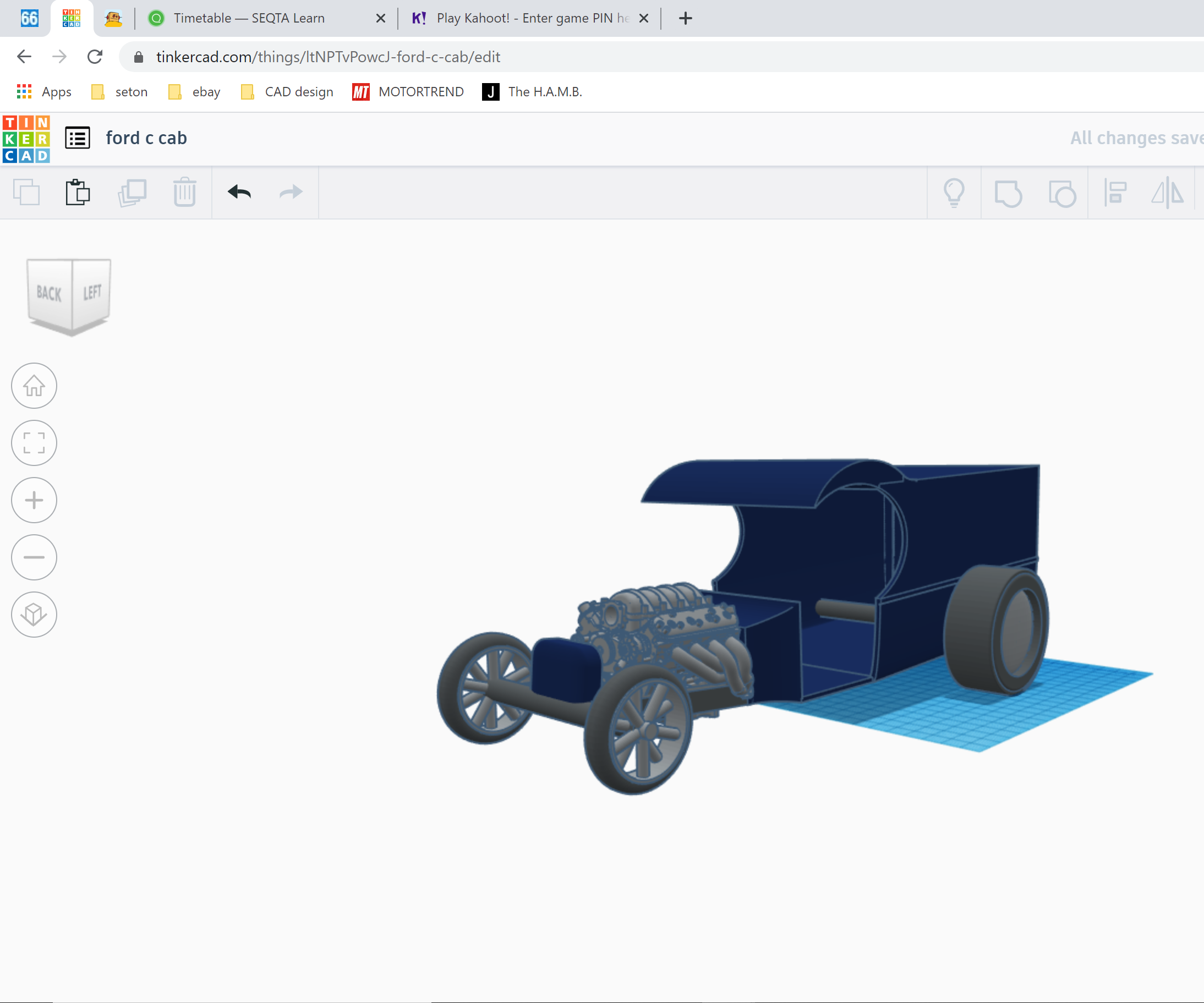 Bullys Customs Ford Model-T C-Cab