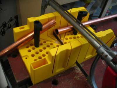 Cut the Copper Pipe