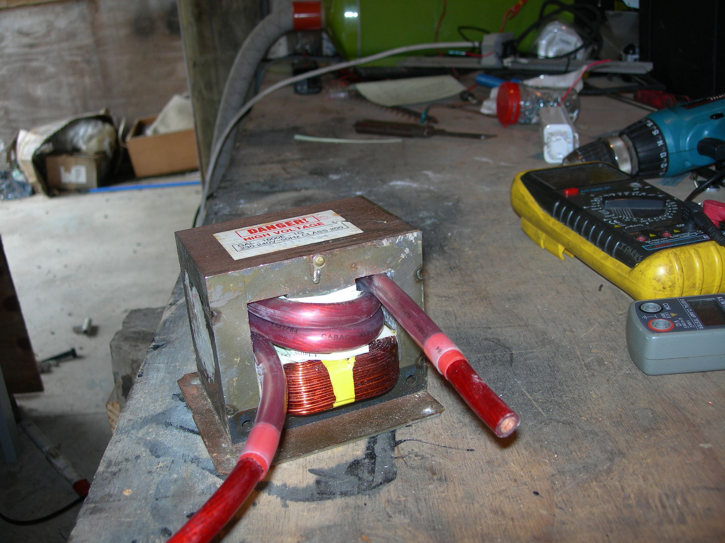 MOT Spot Welder 6 Steps Instructables