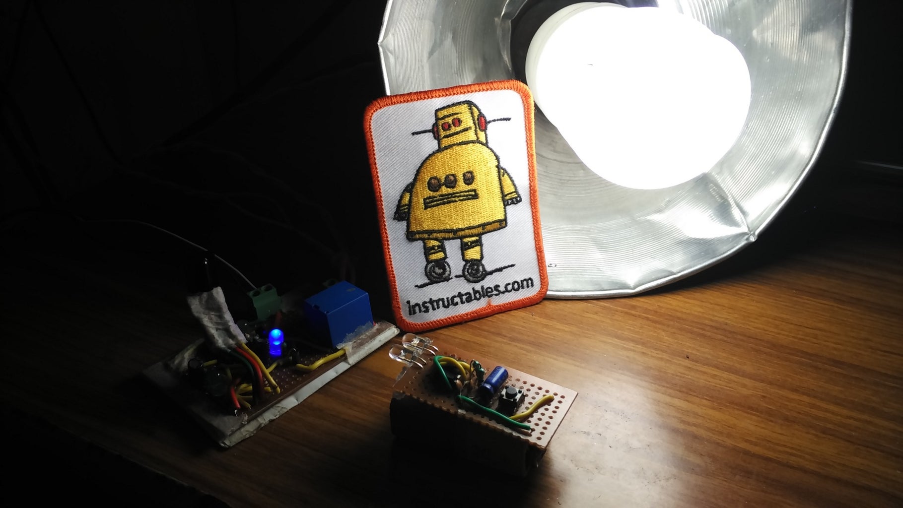 IR Remote Control Switch : 7 Steps Circuit Diagram