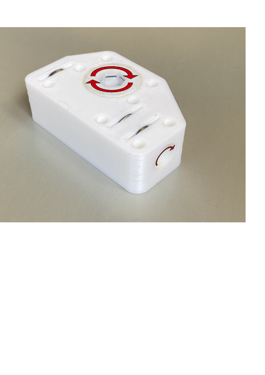 Strong Worm Gearbox on 3d Printer