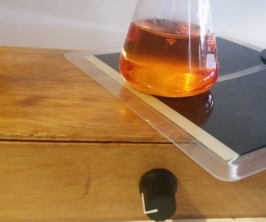 DIY Heated Magnetic Stirrer