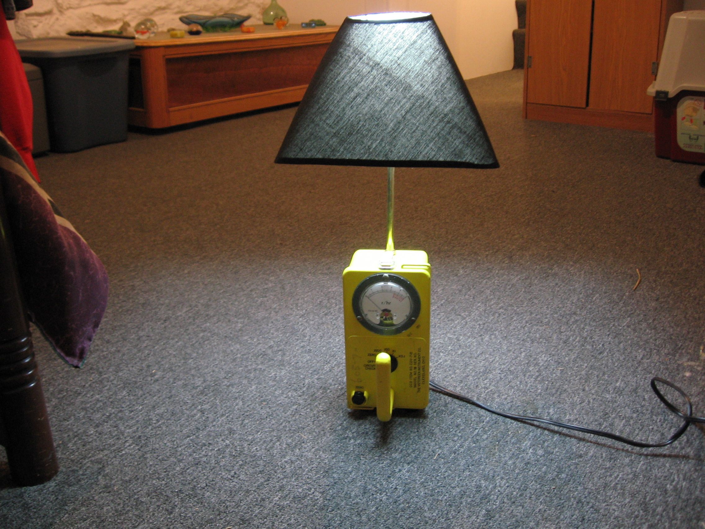 Geiger Lamp - Now With Illuminated Dial