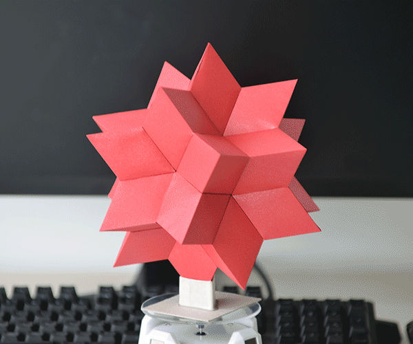 WolframAlpha Polyhedron - Rhombic Hexecontahedron