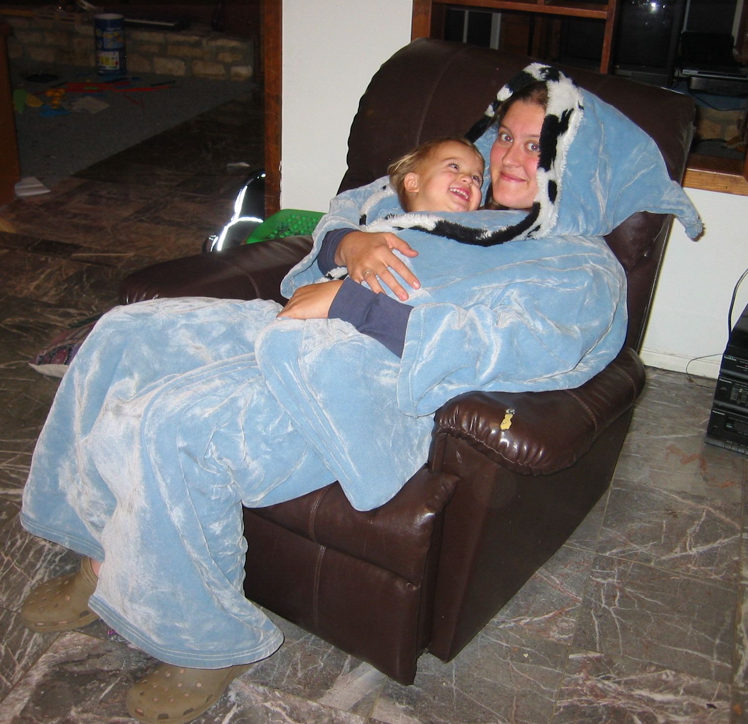 Instant Cozy Kimono Robe Made From Blanket