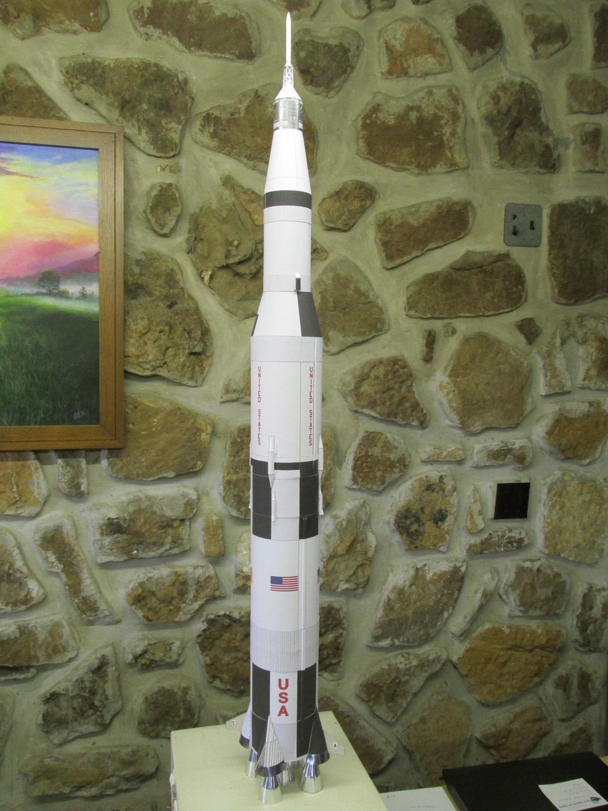 Print and Assemble the Saturn V Moon Rocket - 1:96 Scale Paper Model ...