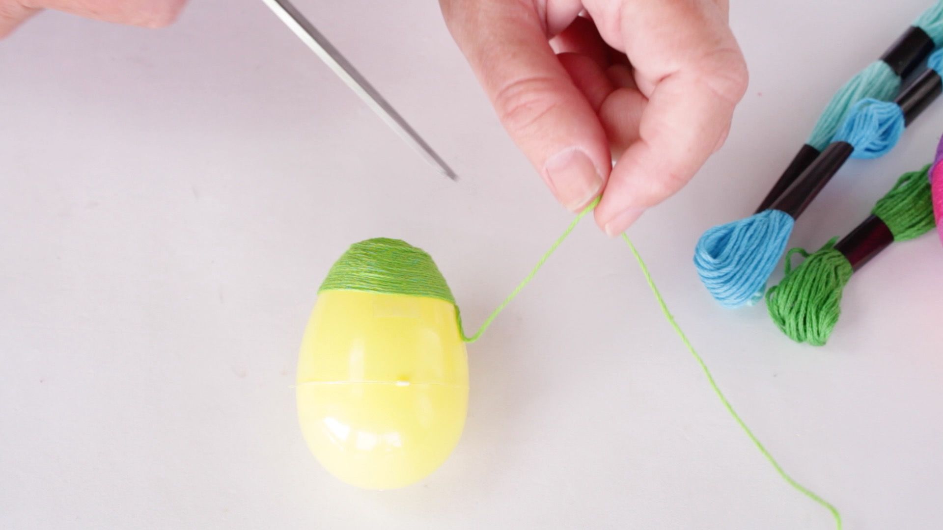 Embroidery Thread Easter Eggs 6 Steps (with Pictures) Instructables