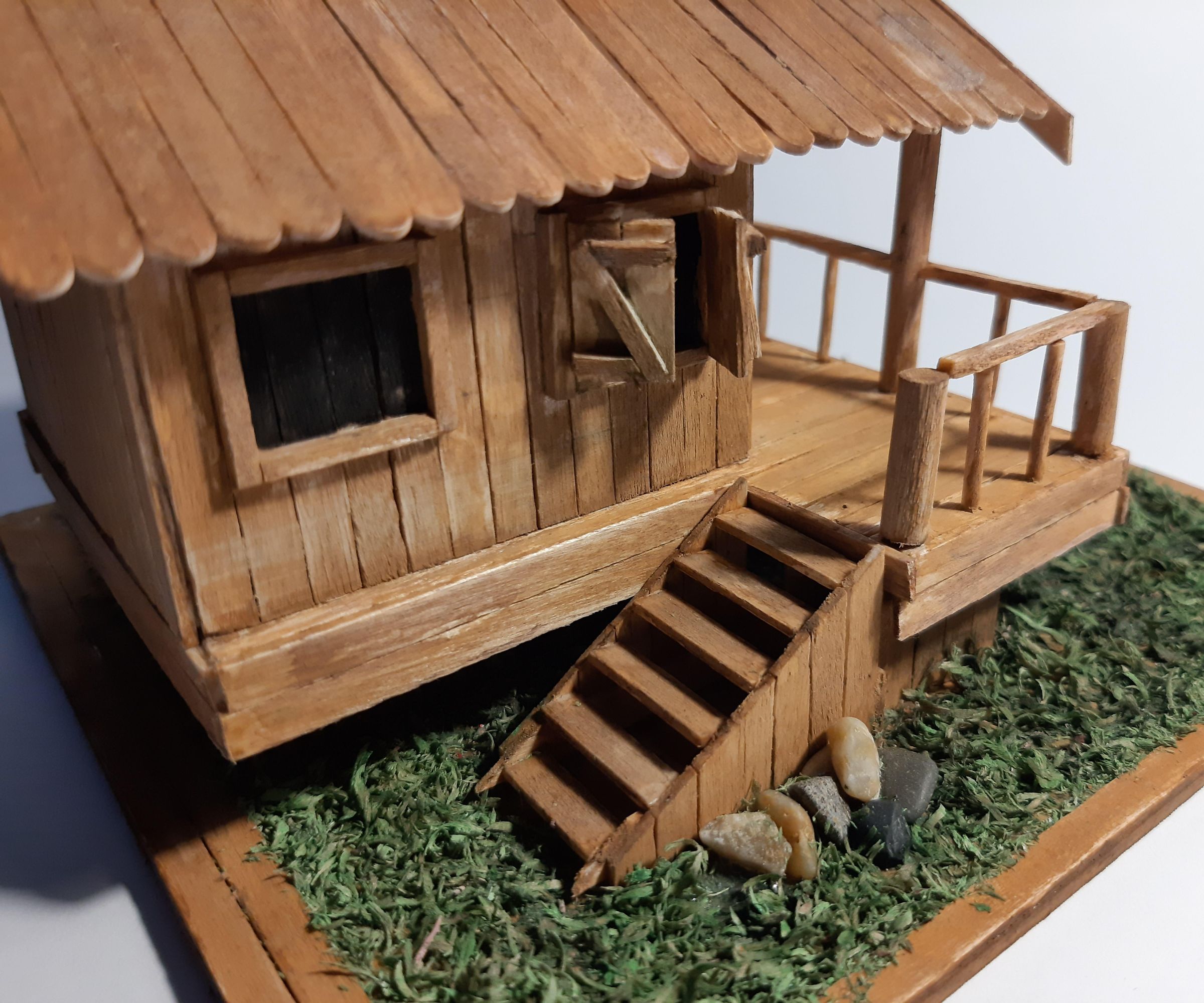Miniature Wooden House