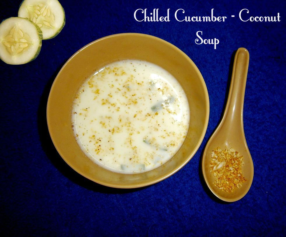 Chilled Cucumber-Coconut Soup (With Gathering Experience)