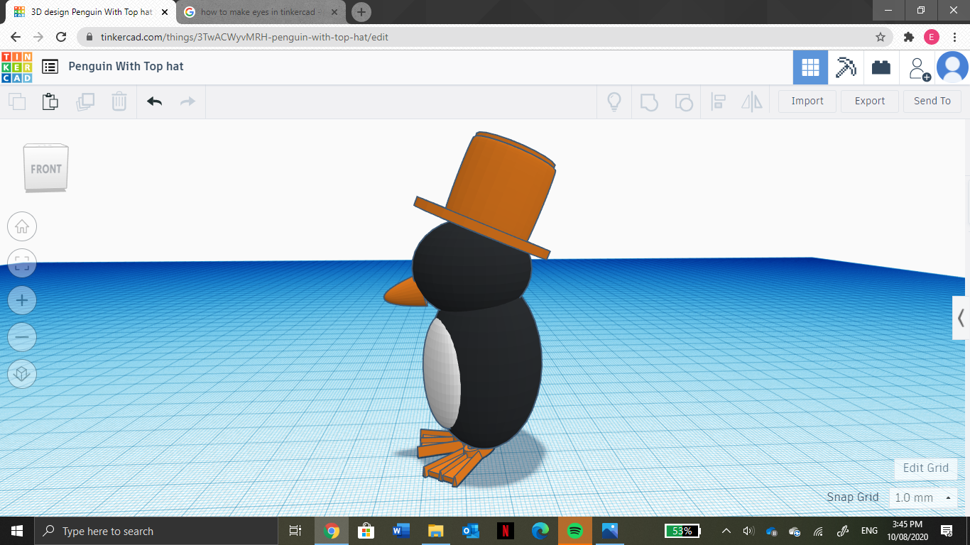 Tinkercad, Penguin : 17 Steps (with Pictures) - Instructables