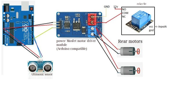 Intelligent Braking System Prototype by Arduino : 8 Steps (with ...