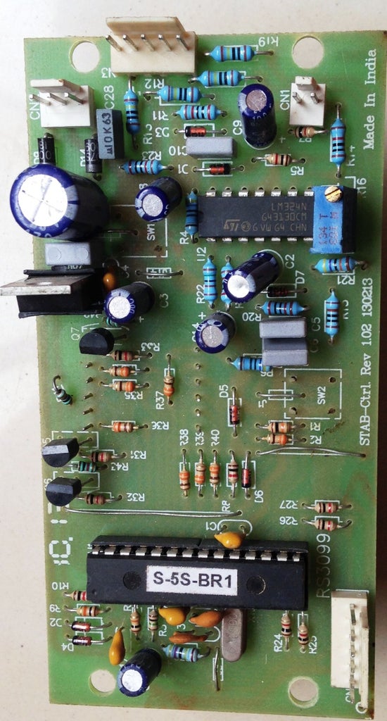 DIY Voltage Stabilizer for Ac Utility 3 Steps Circuit Diagram