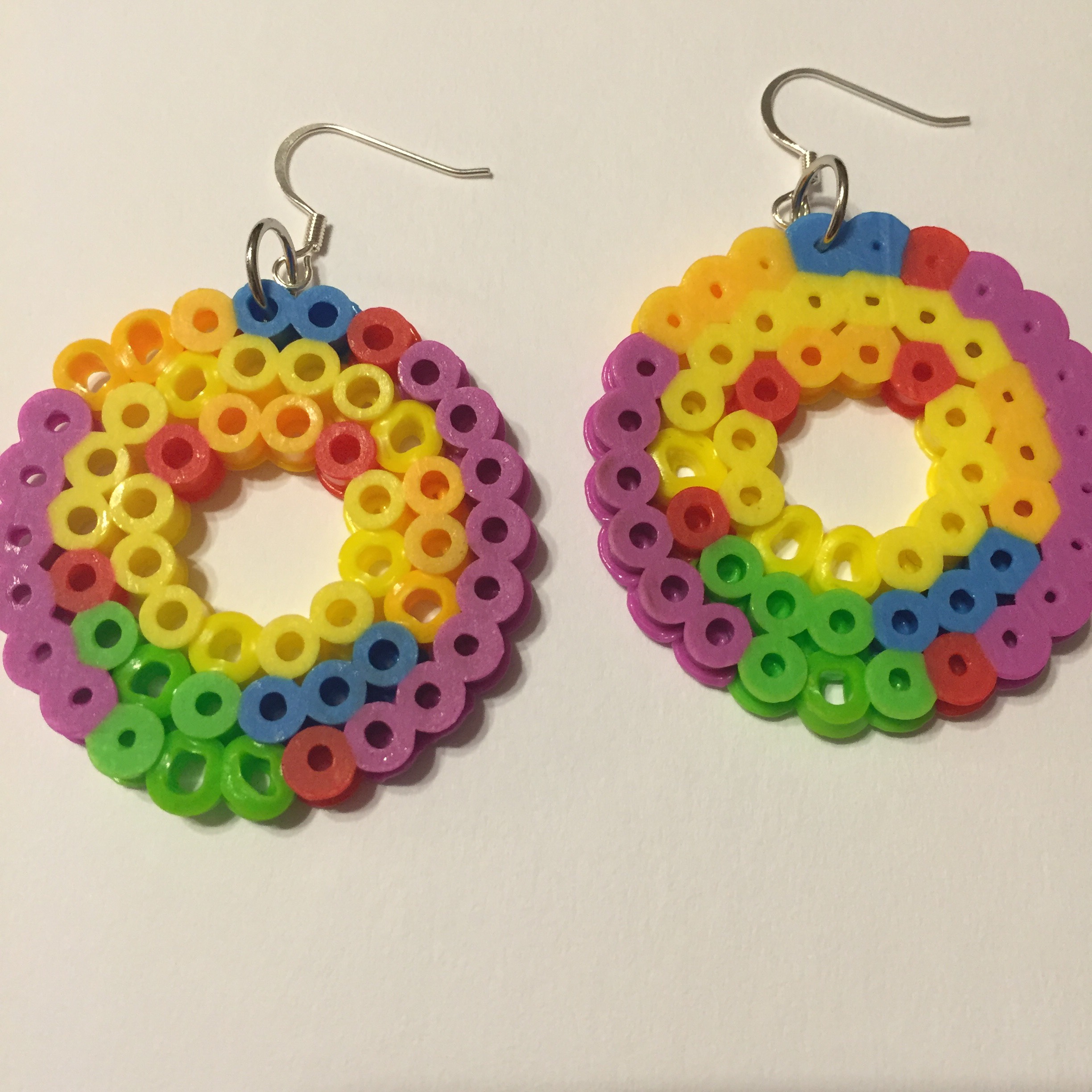 Rainbow Inspired Earrings