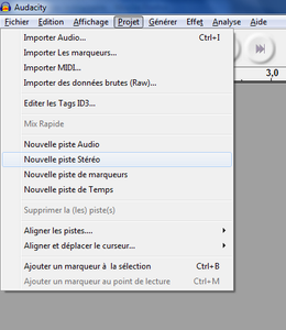 Recording in Audacity