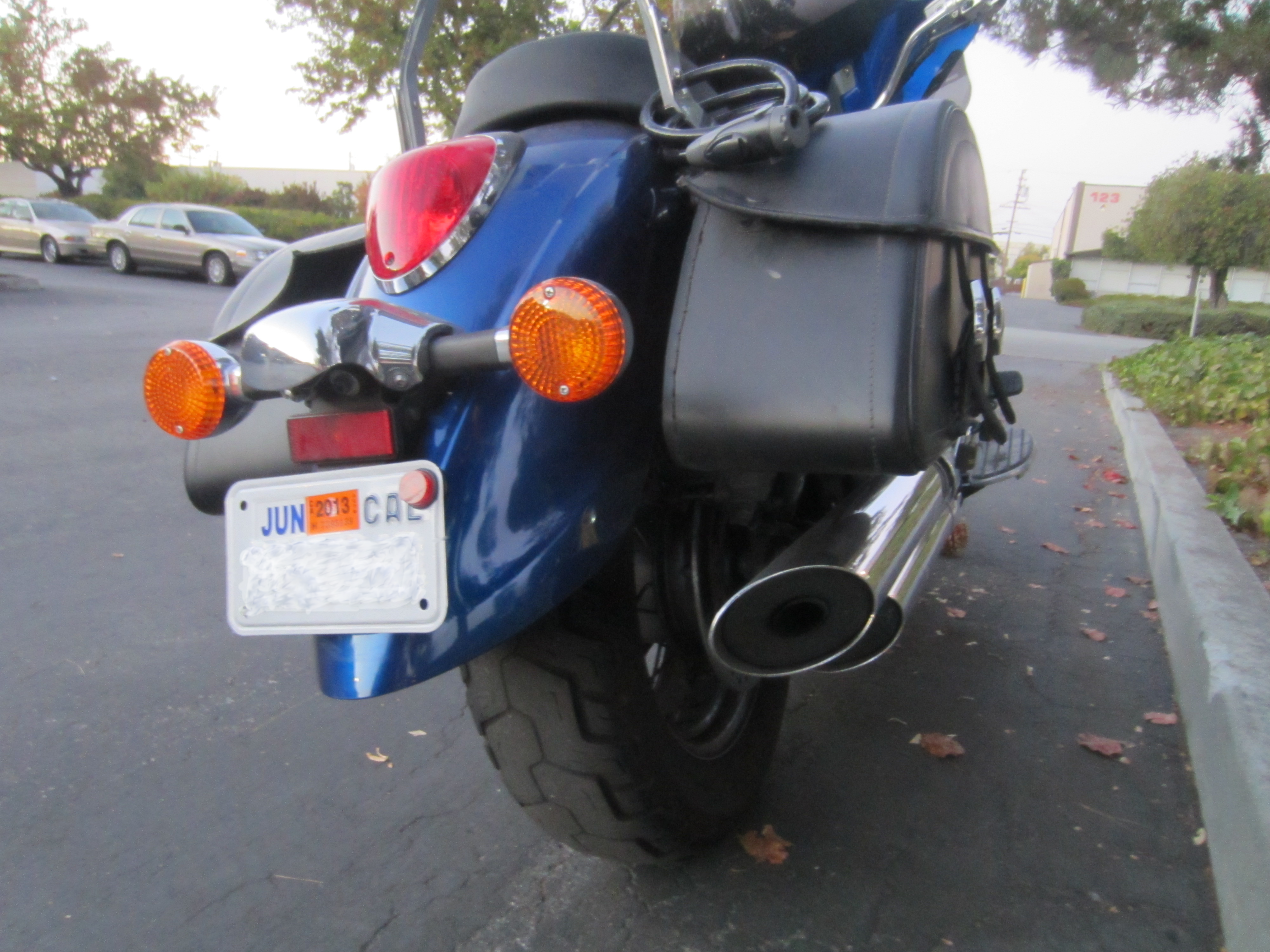 Display A Motorcycle Parking Permit Without Marring Your Paint!