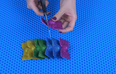 These Simple Dimples Are Very Easy to Make Because We Are Using Foam Paper Glitter!