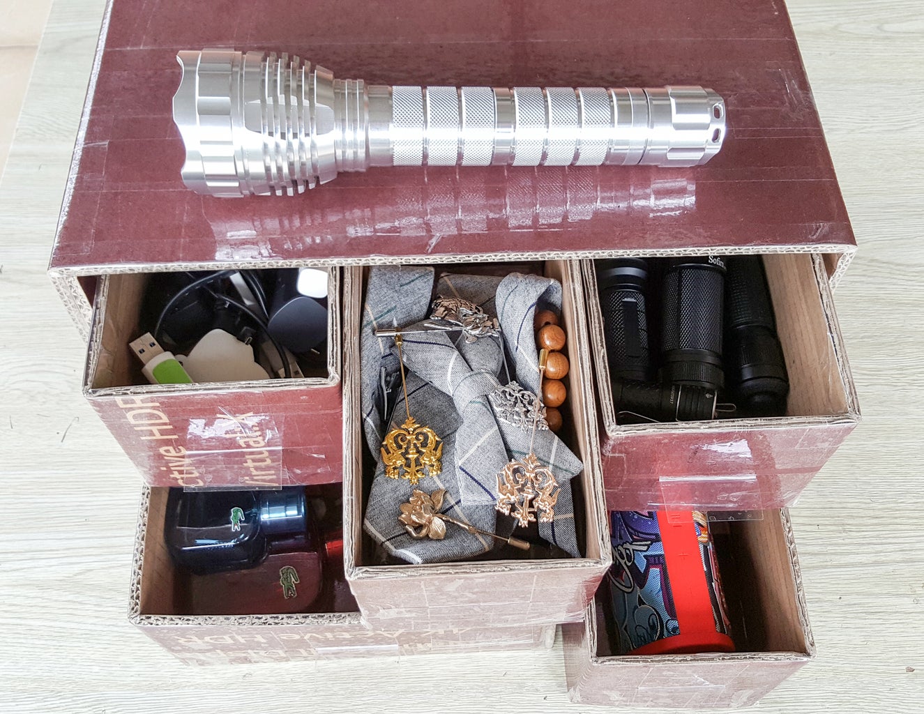 DIY - Storage Box With Cardboard : 4 Steps - Instructables