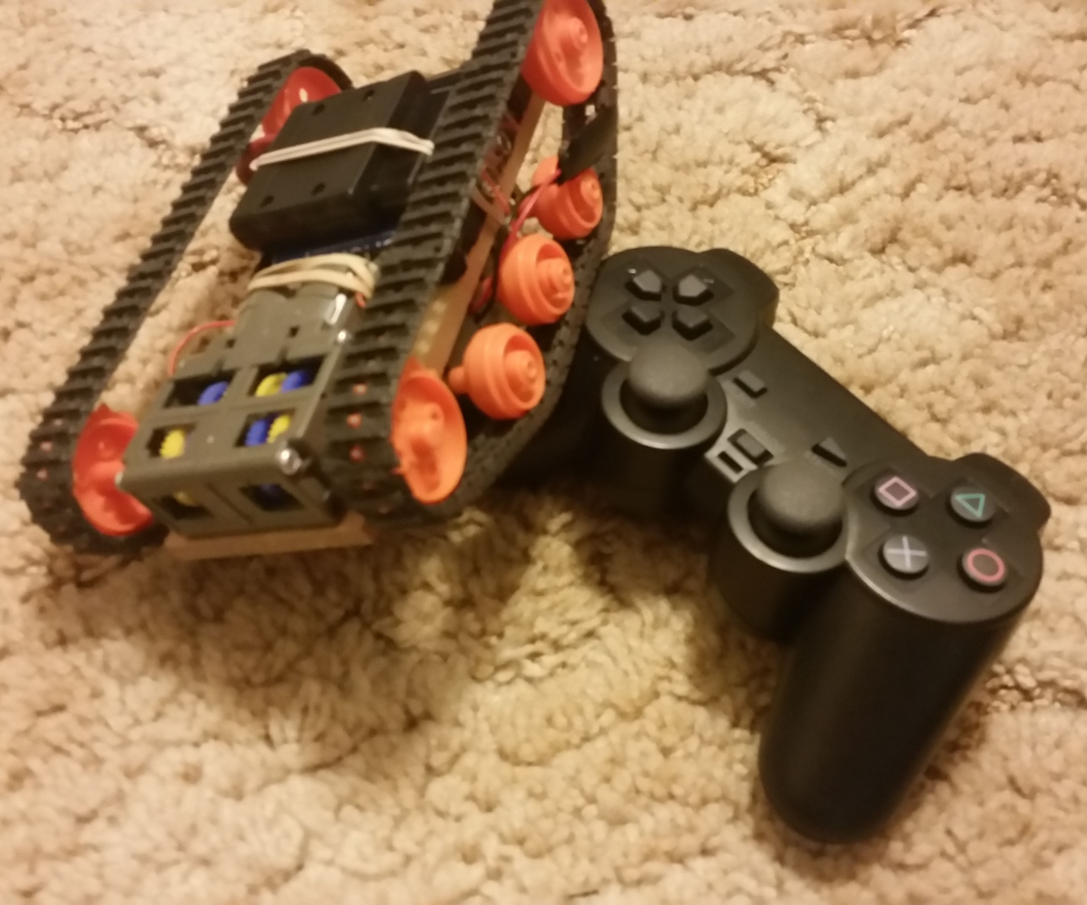 RC Tamiya Tracked Rover