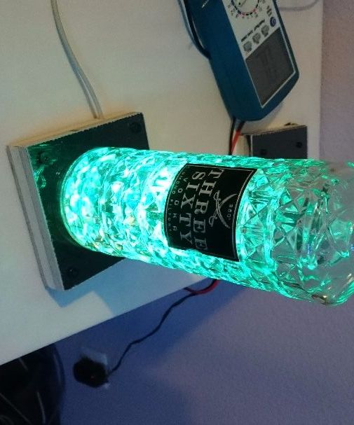 How to Build an Awesome Glowing Bottle Coaster