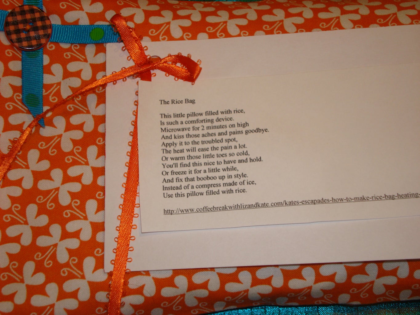 Rice Bag Foot Warmer / Bed Warmer : 10 Steps - Instructables rice-bag-foot-warmer-bed-warmer-10-steps-instructables