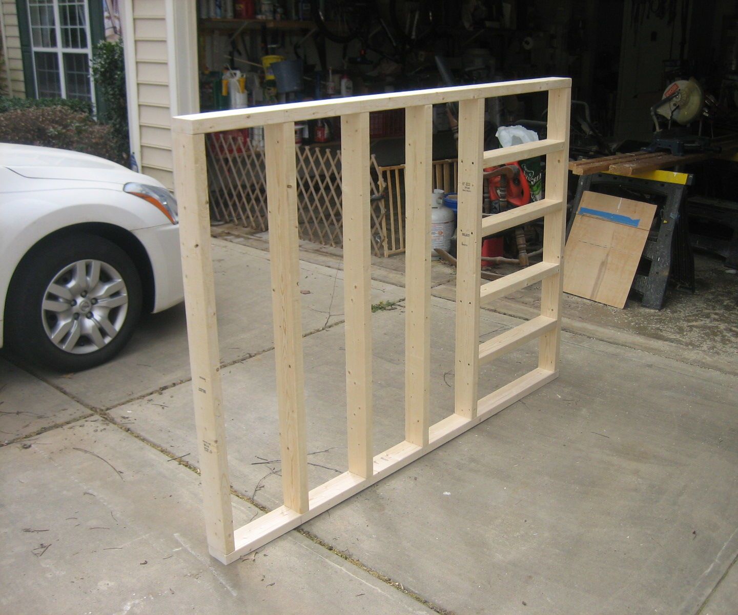 AN INEXPENSIVE BED FRAME