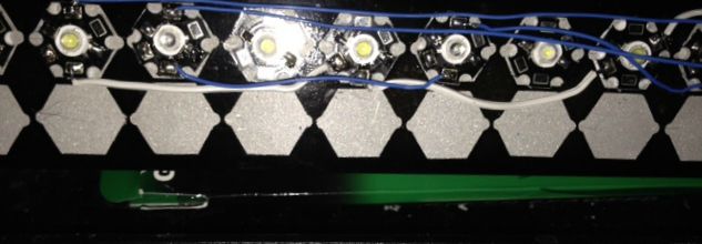 Hooking Up the Led Strings