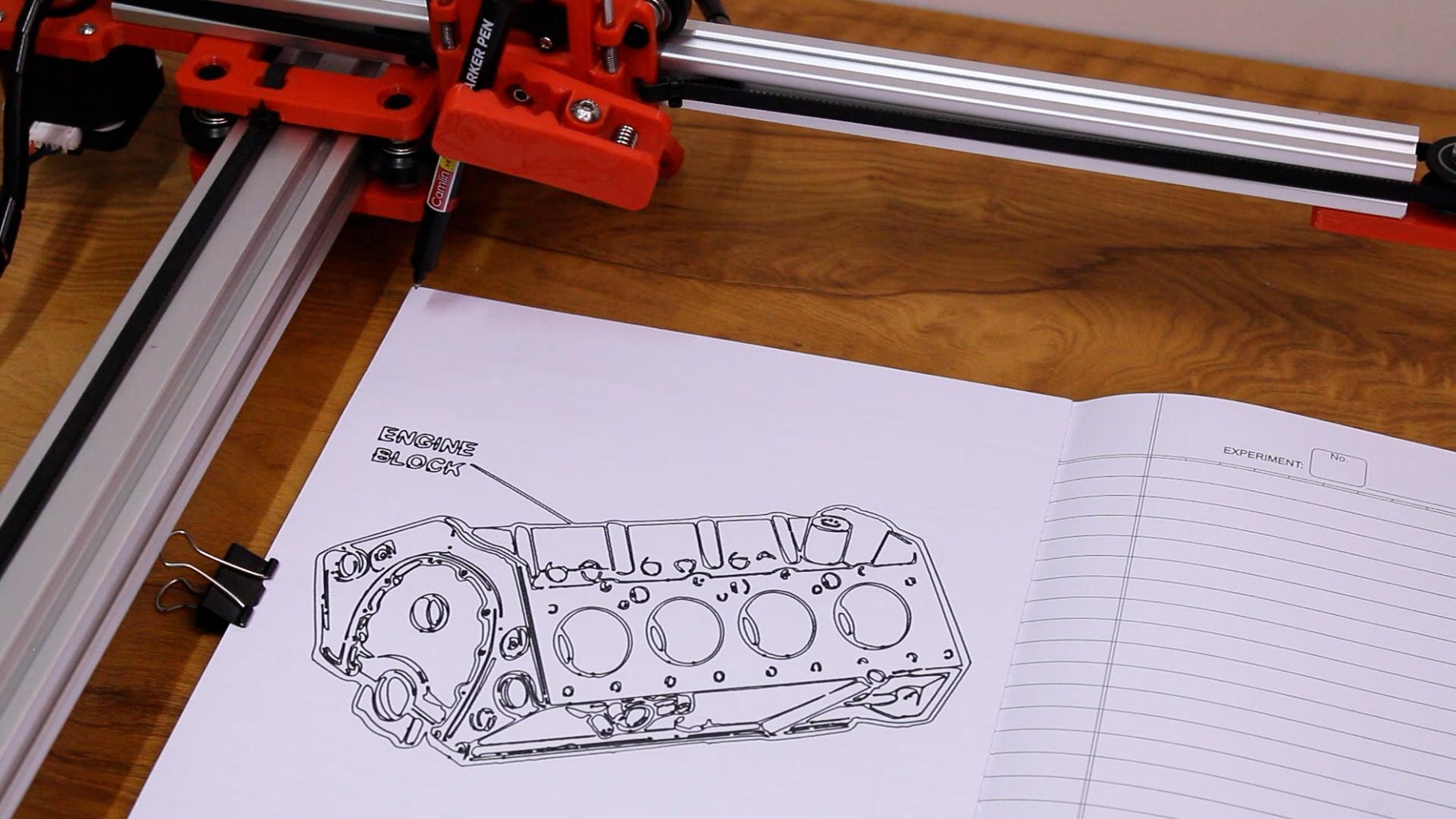 DIY Homework Writing Machine Using Arduino - 2D Pen Plotter : 11 Steps ...