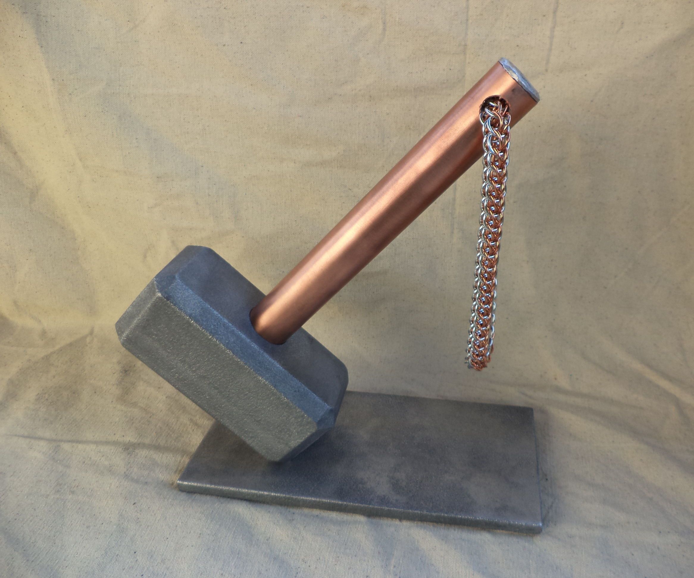 Copper and Aluminum Thor's Hammer