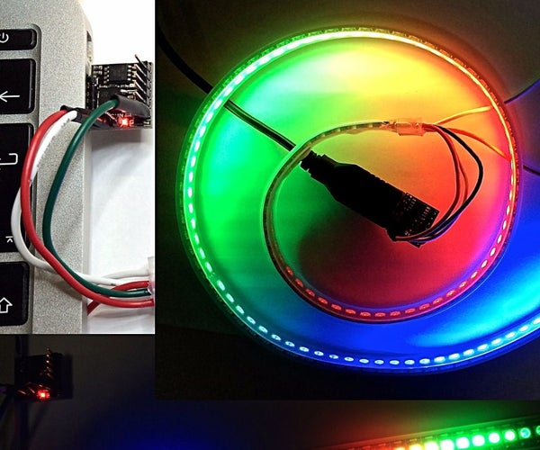 USB NeoPixel Deco Lights (via Digispark / ATtiny85)