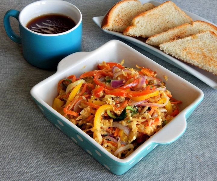 Baked Vegetable Noodles