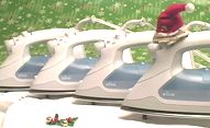 Dancing Holiday Irons
