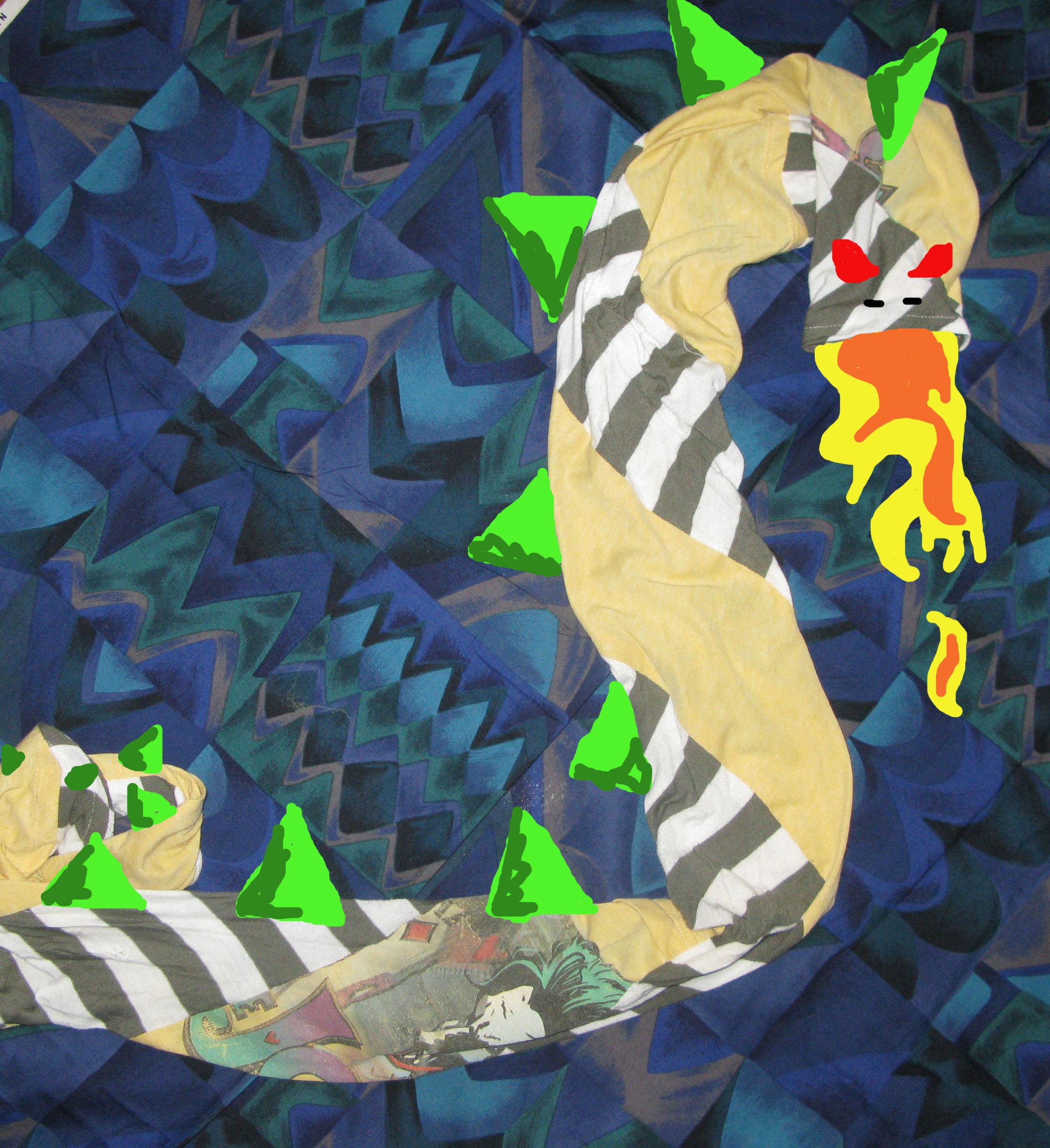 Twisted Scarf-making From Old Clothes