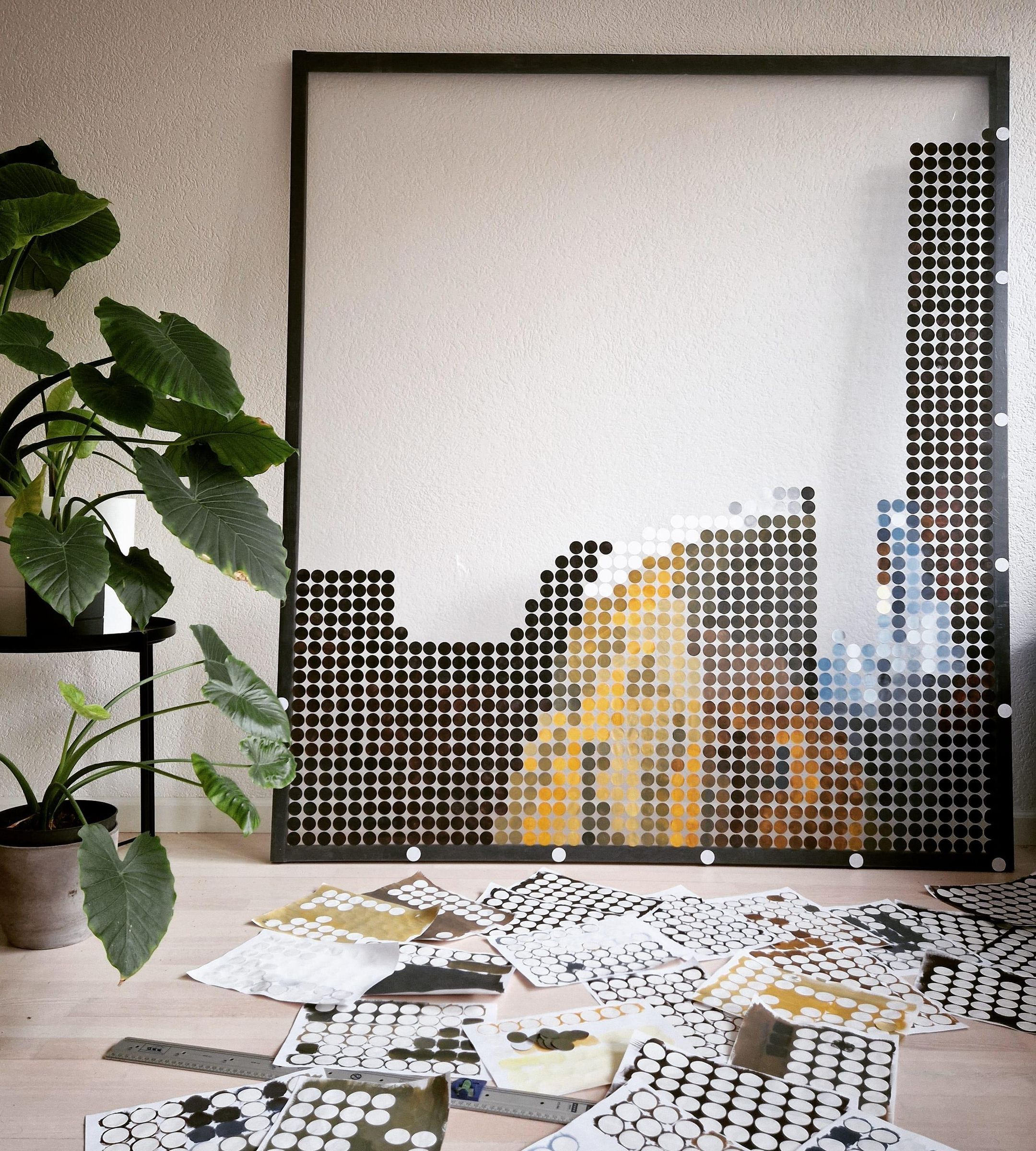 Sticker a Giant Painting
