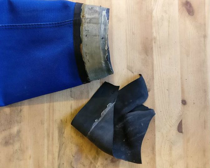 Drysuit Wrist Seal Replacement 6 Steps Instructables