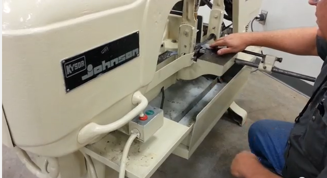 Making a Simple Cut With the Horizontal Band Saw
