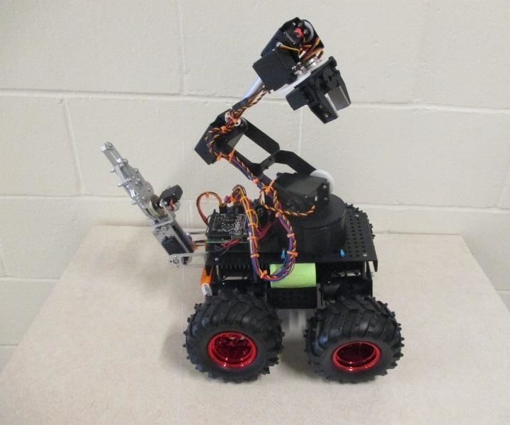 1Sheeld Controlled Arduino Vehicle