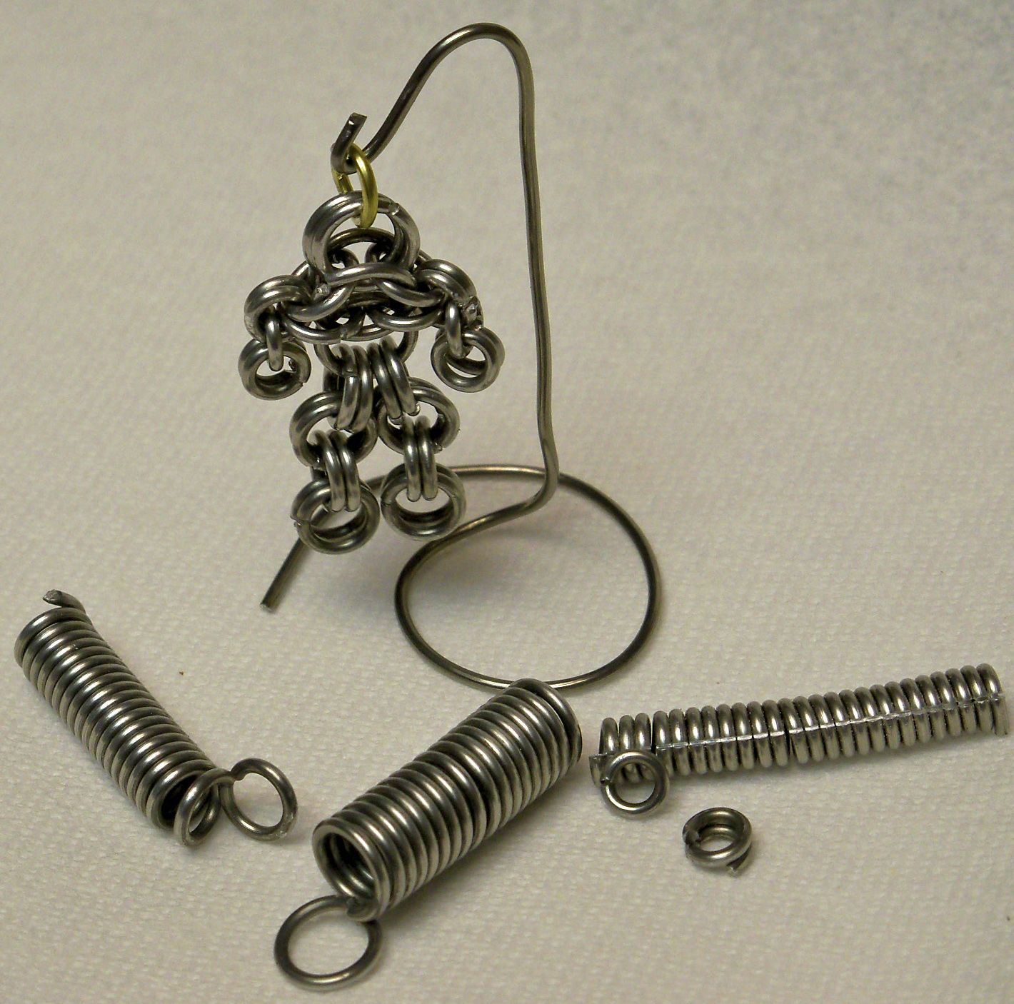 Mail Man Charm (chain Maille)