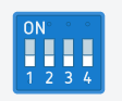Tutorial 4 DIP Switch SPST and 7-segment LED Through Tinkercad