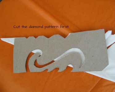 Trace and Cut Out the Design: