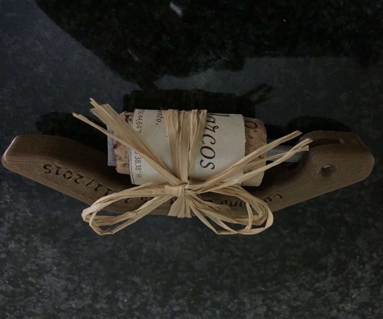 Corkscrew Wedding Invitation